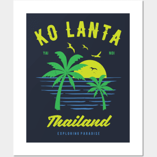 Ko Lanta Thailand Souvenir & Thai Gift Idea Posters and Art